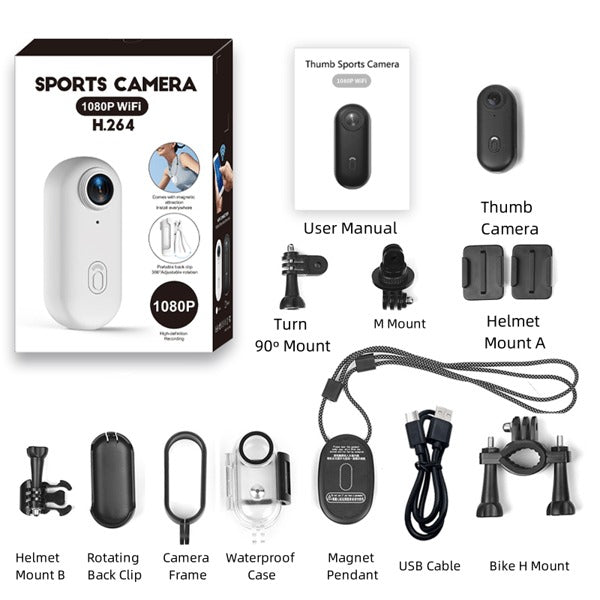 i3 4K Thumb Action Camera