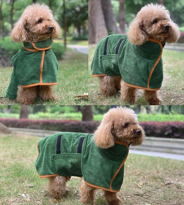Dog Bathrobe Towel