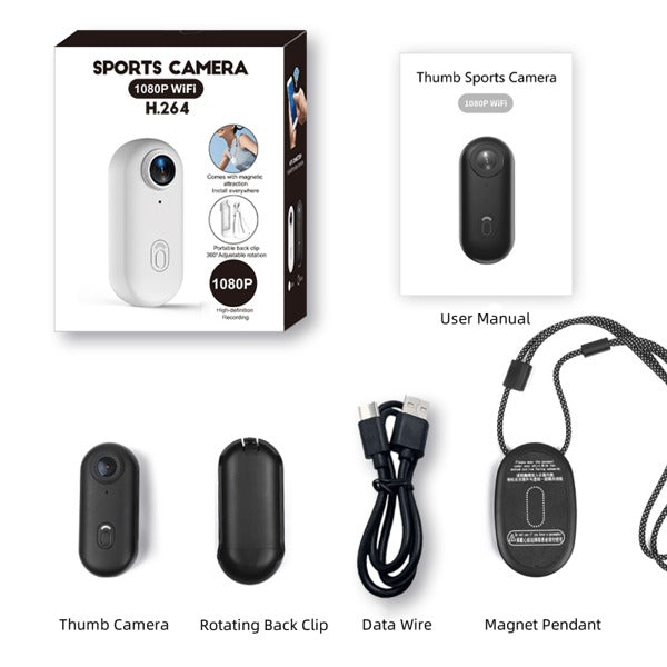 i3 4K Thumb Action Camera