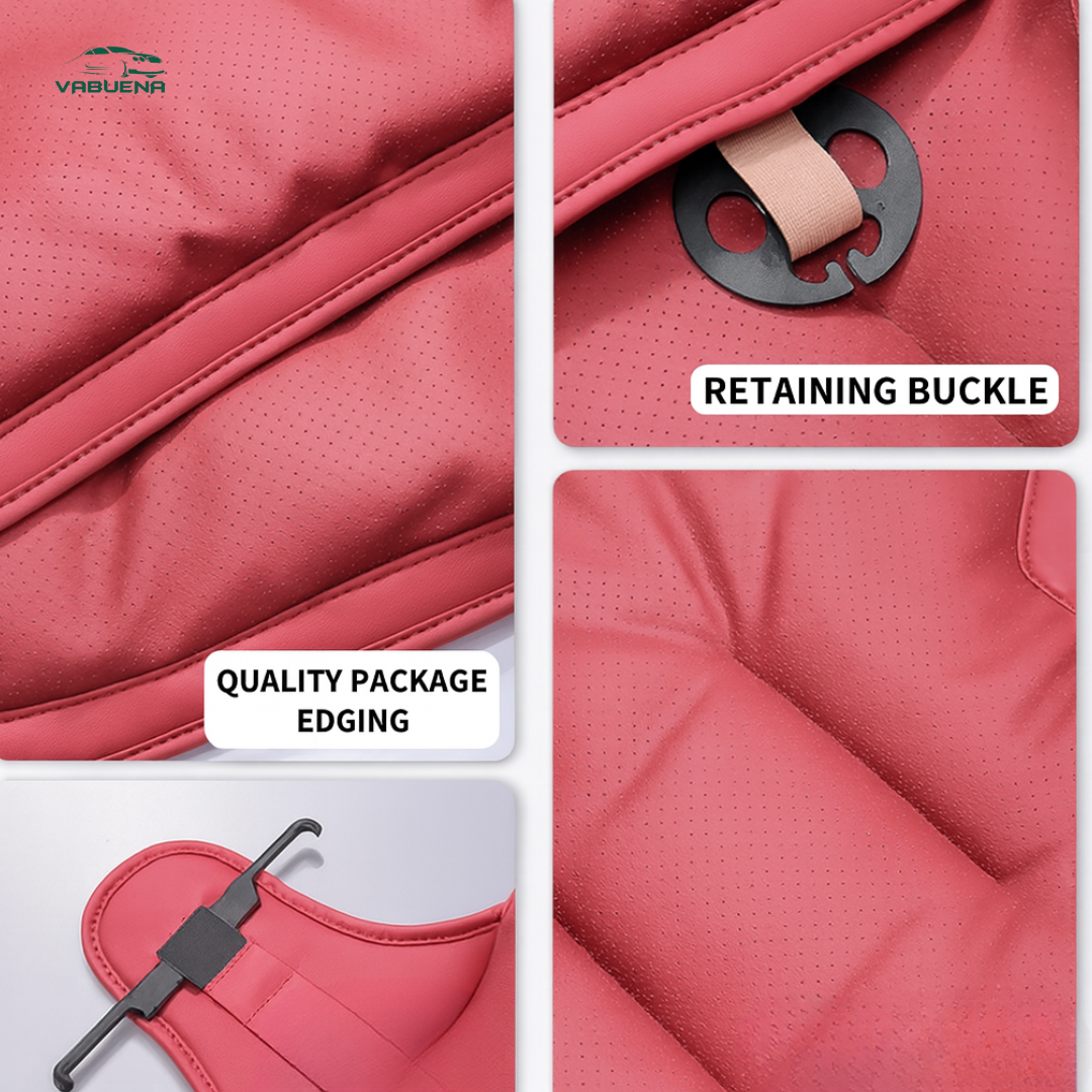 🔥AirFlow AutoFit Seat Cover - Universal 4-Season Car Seat Cushion – 🔥Skin-friendly and anti-fouling leather seat cushions