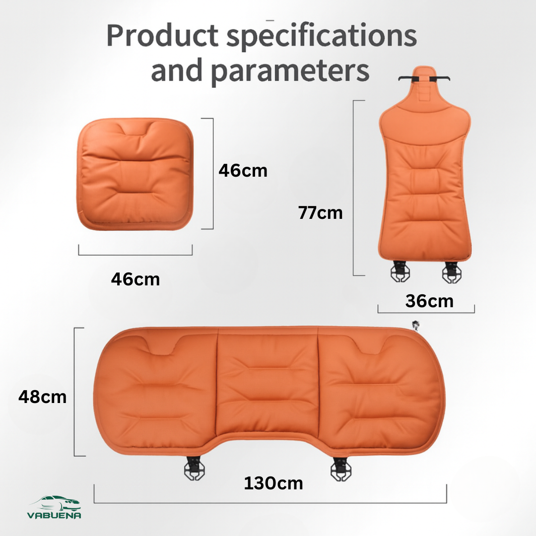 🔥AirFlow AutoFit Seat Cover - Universal 4-Season Car Seat Cushion – 🔥Skin-friendly and anti-fouling leather seat cushions