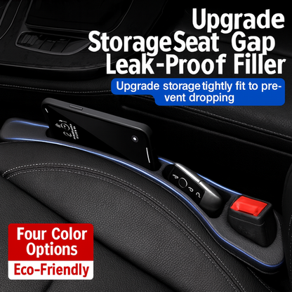 GapGuard Universal Car Seat Gap Filler – Anti-Drop Pad with Seatbelt Slot