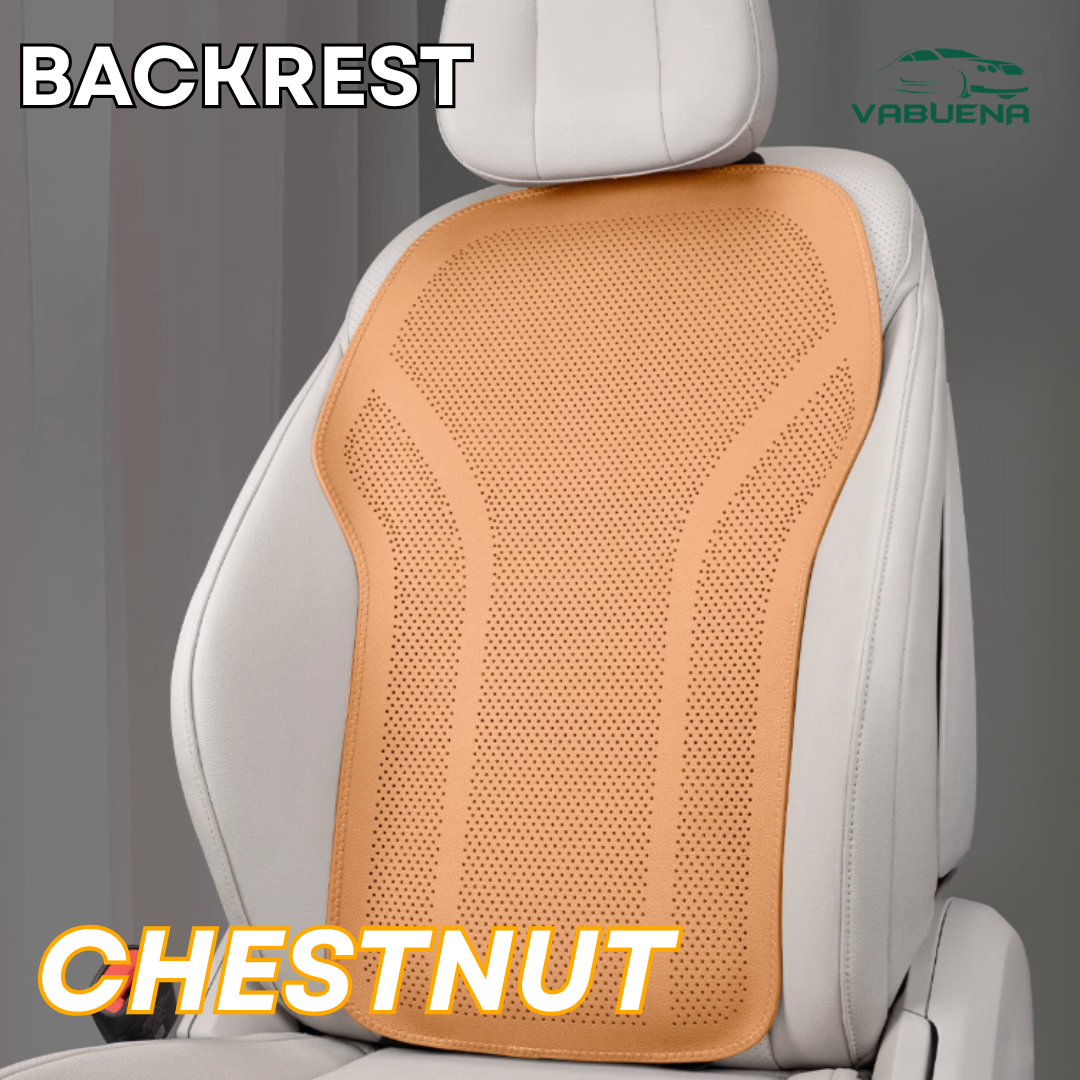 AirLux Seat Cover - Universal All-Season Ventilated Leather – Breathable Comfort Seat Cover