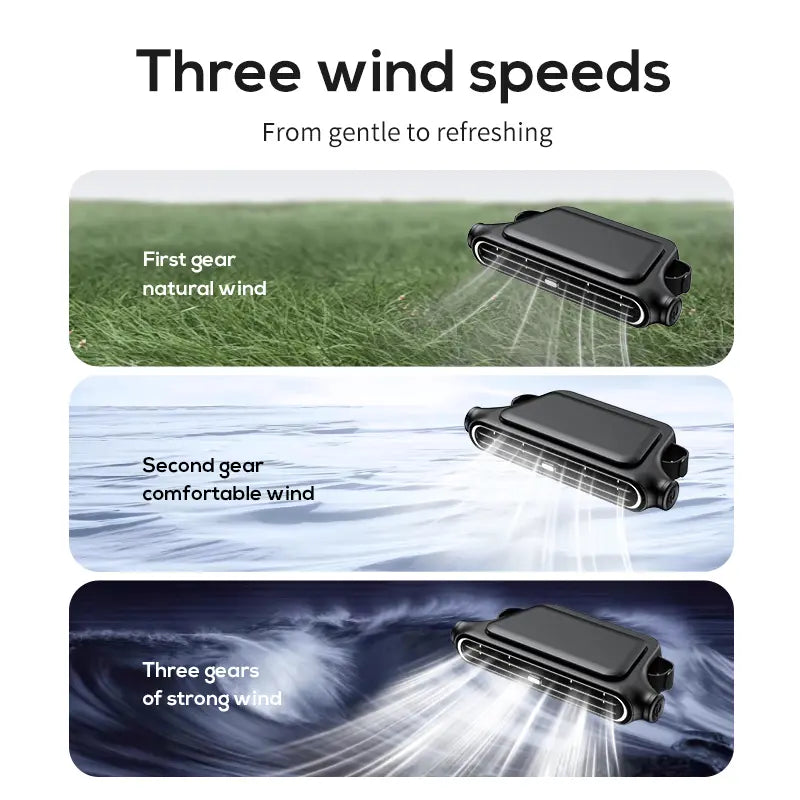 ❤️‍🔥Car Seat Velcro Fan – Portable & Adjustable, Stays in Place