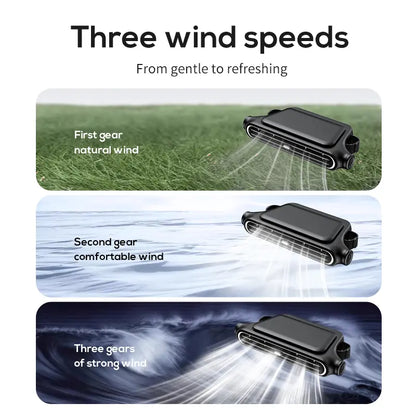 ❤️‍🔥Car Seat Velcro Fan – Portable & Adjustable, Stays in Place
