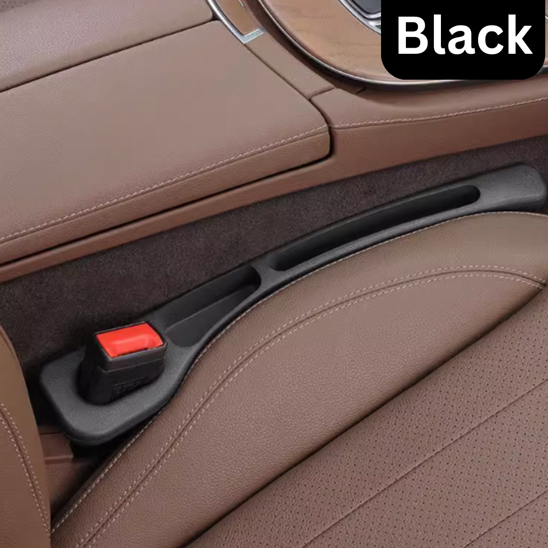 GapGuard Universal Car Seat Gap Filler – Anti-Drop Pad with Seatbelt Slot