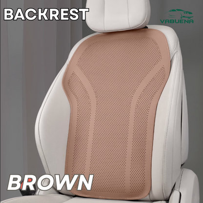 AirLux Seat Cover - Universal All-Season Ventilated Leather – Breathable Comfort Seat Cover