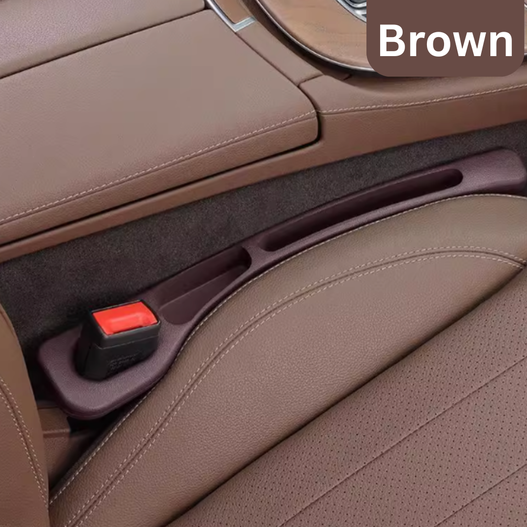 GapGuard Universal Car Seat Gap Filler – Anti-Drop Pad with Seatbelt Slot