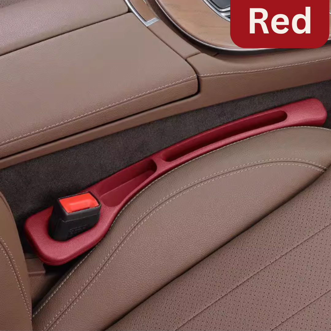 GapGuard Universal Car Seat Gap Filler – Anti-Drop Pad with Seatbelt Slot