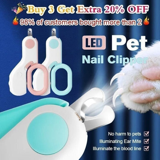 LED Pet Nail Clipper-Buy 3 Get Extra 20% OFF