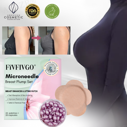 Fivfivgo® Microneedle Breast Plump Set - LIMITED-TIME OFFER | Let out the Best Confidence in YOU! 💕