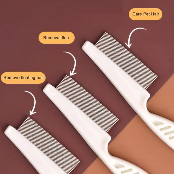 Pet Care Stainless Steel Comfort Flea Comb