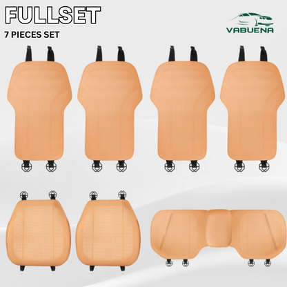 AirLux Seat Cover - Universal All-Season Ventilated Leather – Breathable Comfort Seat Cover