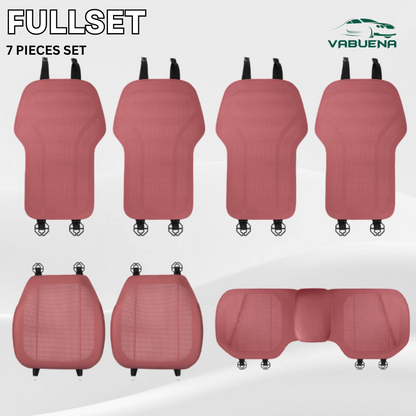 AirLux Seat Cover - Universal All-Season Ventilated Leather – Breathable Comfort Seat Cover