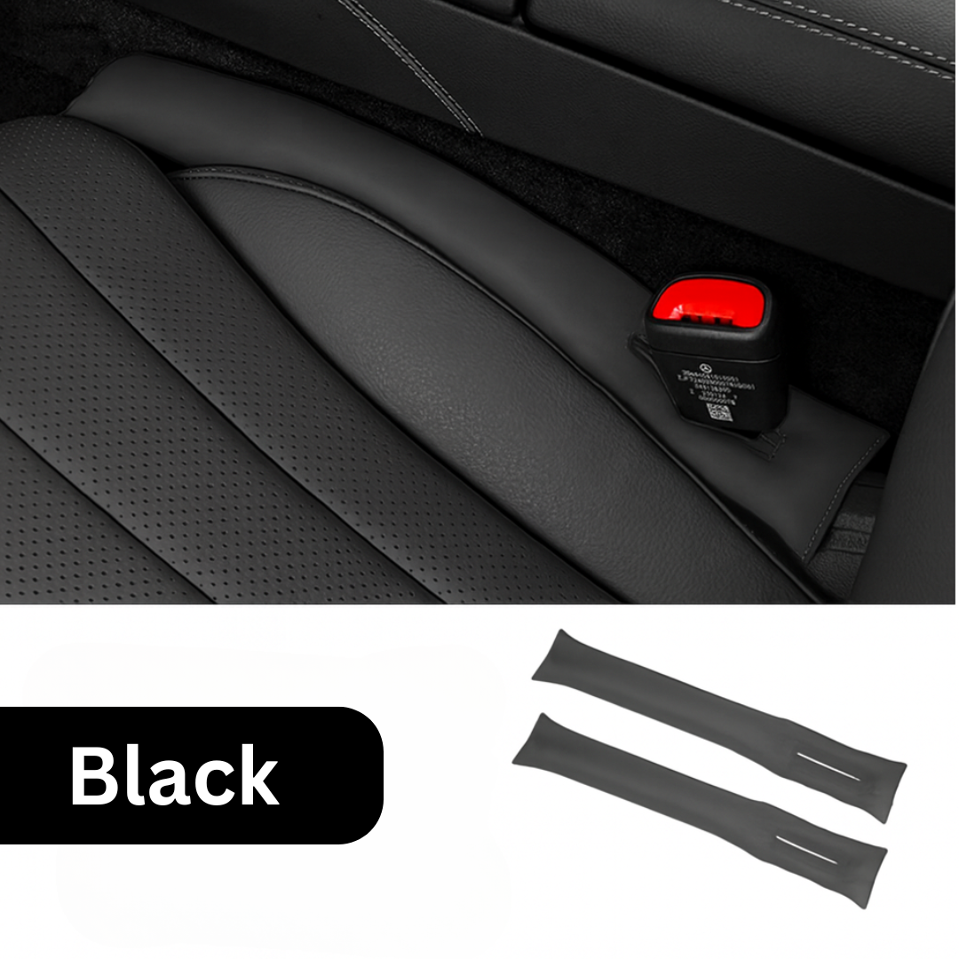 GapGuard Universal Car Seat Gap Filler – Anti-Drop Pad with Seatbelt Slot