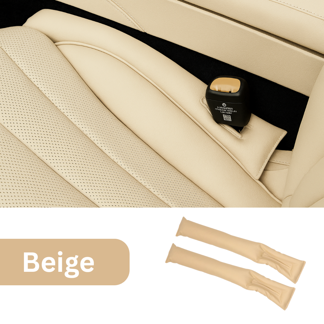 GapGuard Universal Car Seat Gap Filler – Anti-Drop Pad with Seatbelt Slot