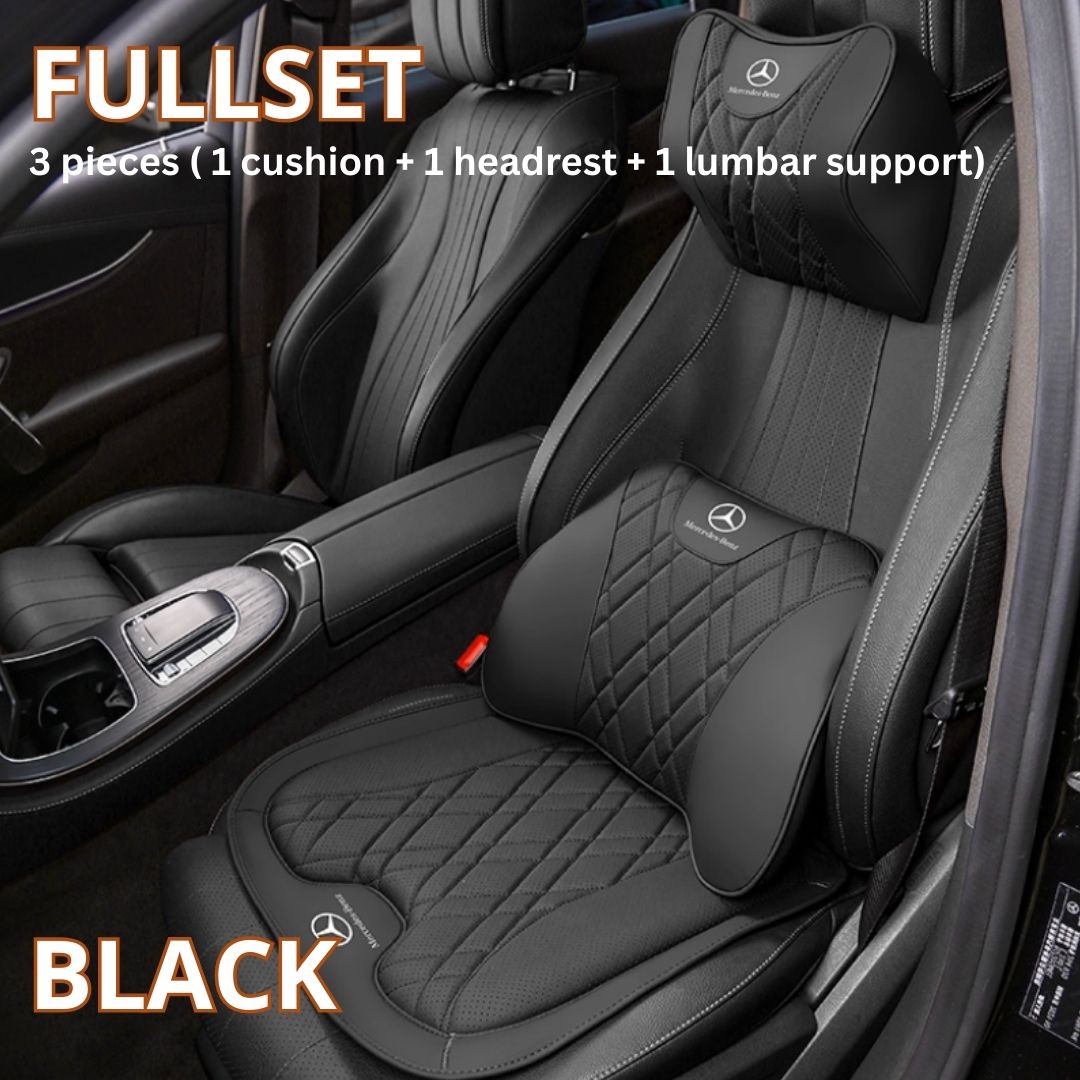 ZenFlex Cushion - Customizable Breathable Memory Foam Car Seat Cushion – Ergonomic Support & Non-Slip Design