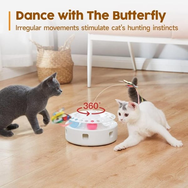 3-in-1 Interactive Kitten Toy