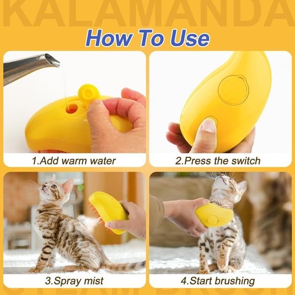 Cat Steam Brush