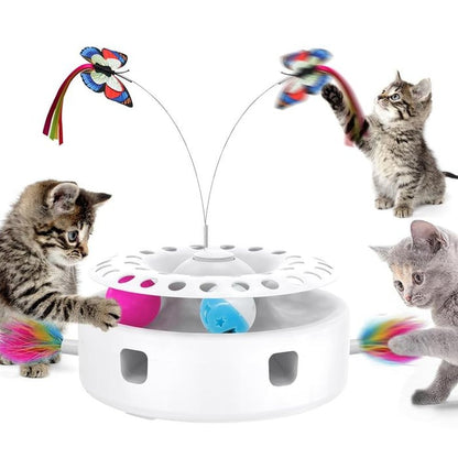 3-in-1 Interactive Kitten Toy