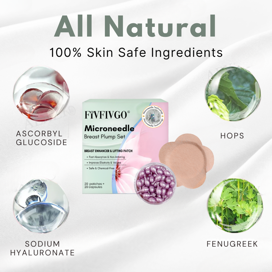 Fivfivgo® Microneedle Breast Plump Set - LIMITED-TIME OFFER | Let out the Best Confidence in YOU! 💕
