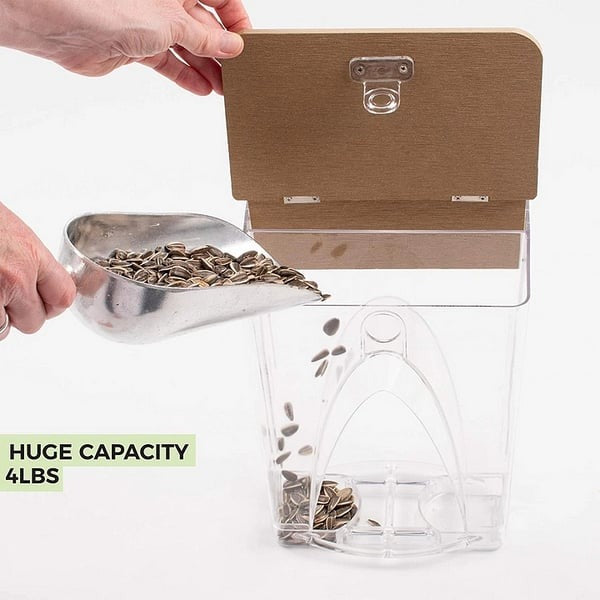 🐦 Limited Time Sale 49% OFF 💝 Arch Window Bird Feeder 🏠