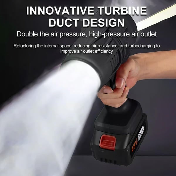 Cordless electric leaf blowers