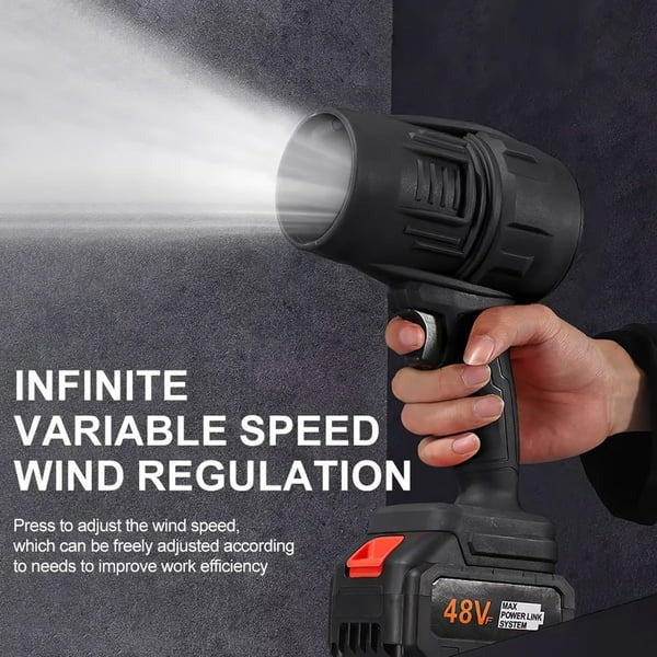Cordless electric leaf blowers