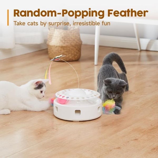 3-in-1 Interactive Kitten Toy