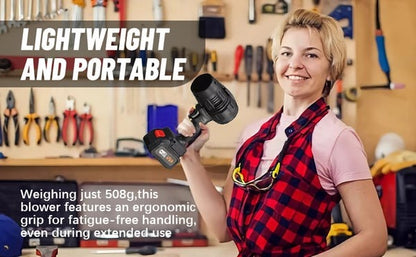 Cordless electric leaf blowers
