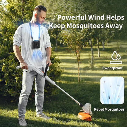 Portable 3 in 1 Outdoor Fan with Torch