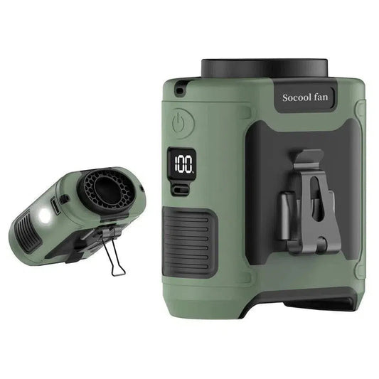 Portable 3 in 1 Outdoor Fan with Torch