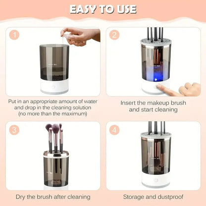 Adkartz™ Portable Electric Makeup Brush Cleaner